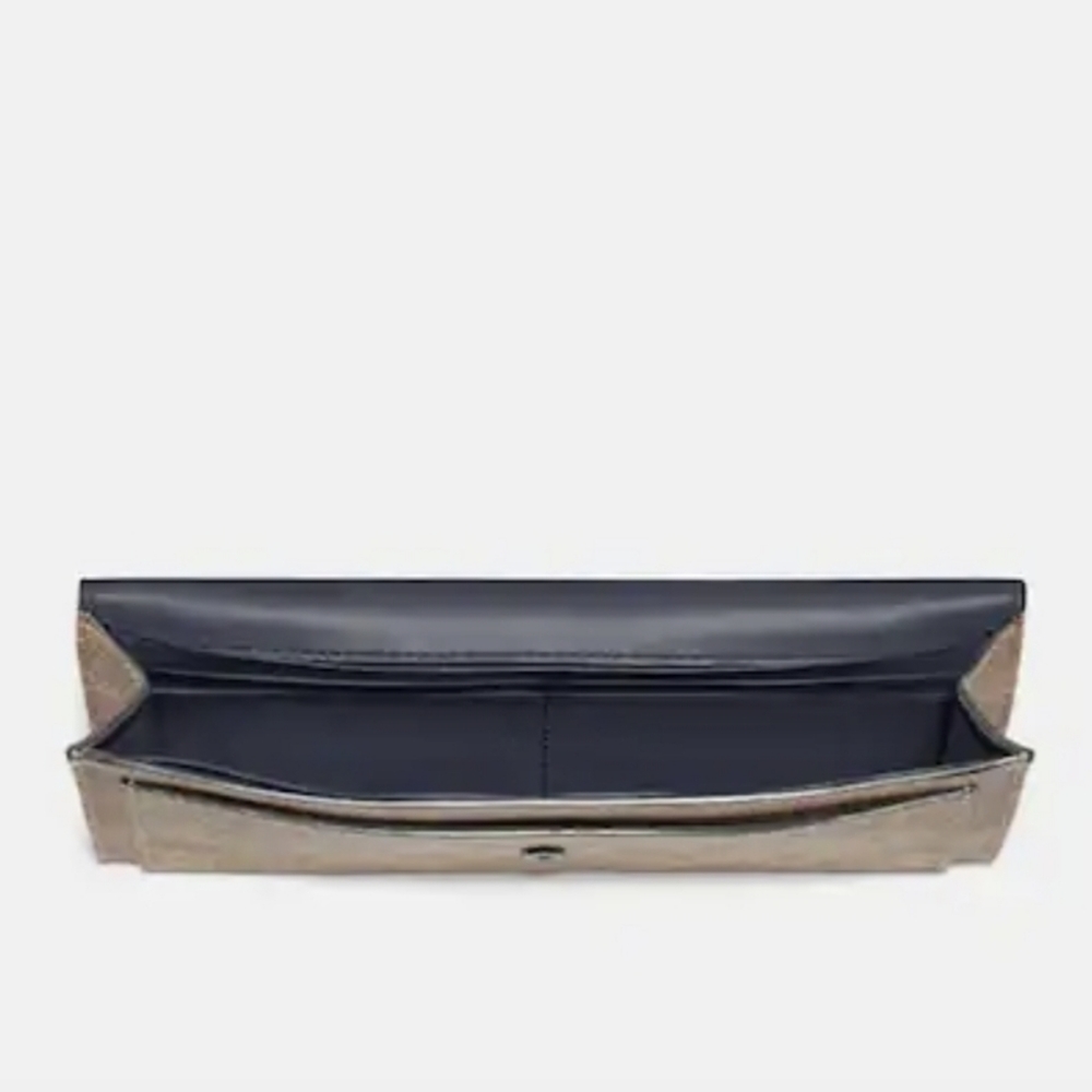 Coach Soft Wallet In Colorblock Signature Canvas - Picture 2 of 9